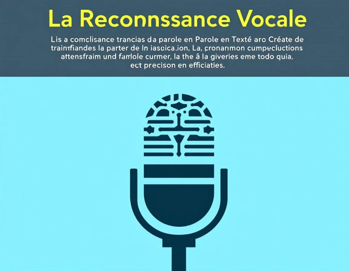 La Reconnaissance Vocale : Transformer la Parole en Texte avec Précision et Efficacité