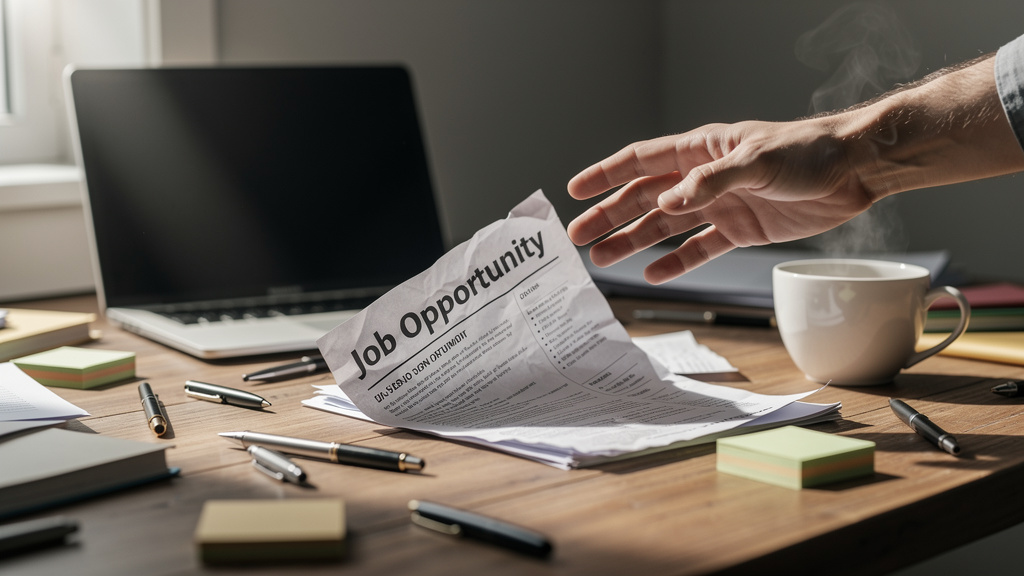 Offre d'emploi web : les erreurs qui font fuir les candidats